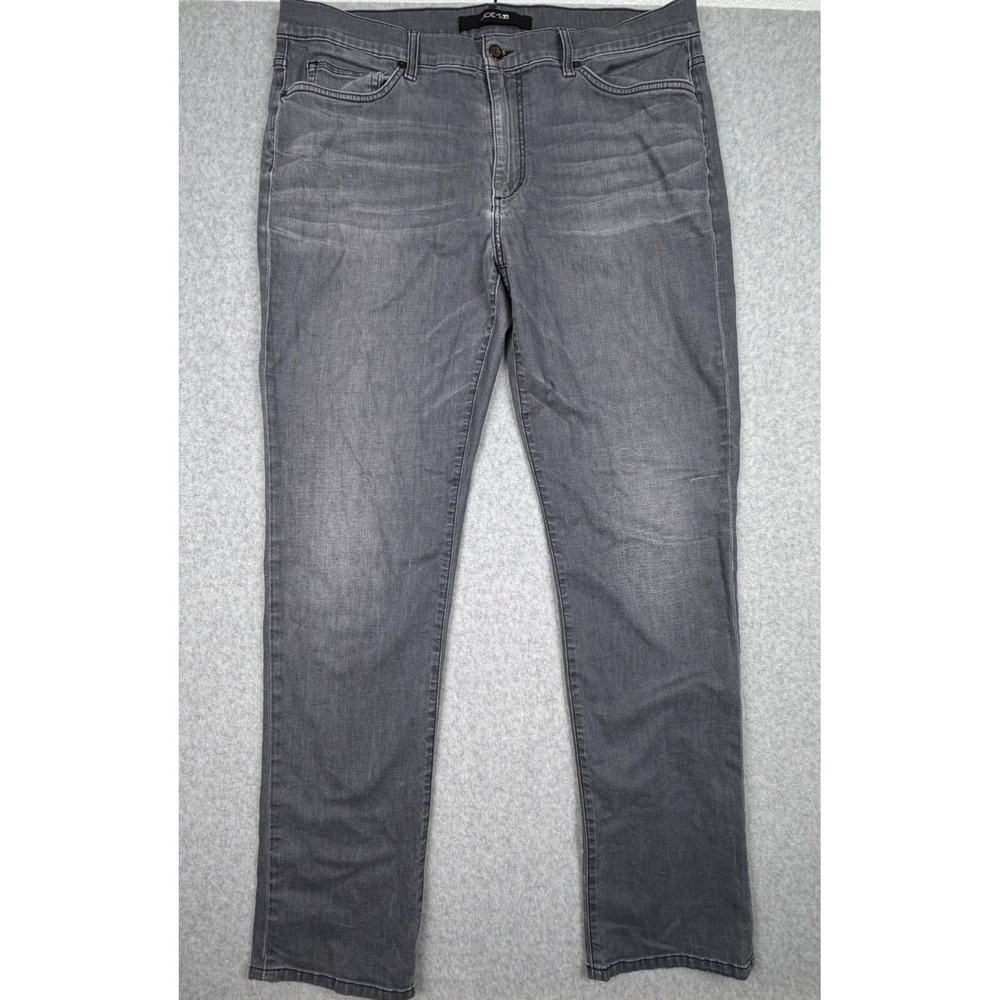Joe's Jeans Mens 38‎ Gray Stretch Denim Mid Rise Soren Straight Zip Fly Classic